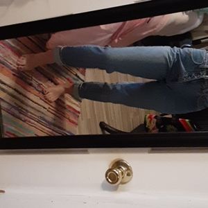 High waisted Arizona mom Jean's